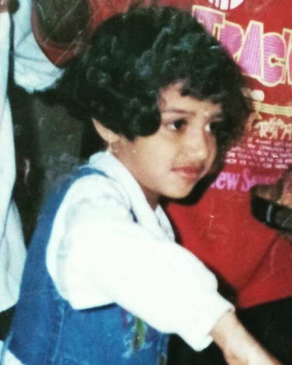 Childhood picture of Shilpa Manjunath
