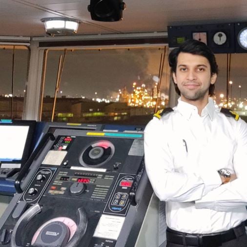 Chirag Batliwalla at his work station