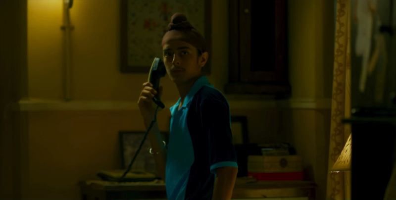 Chirag Katrecha as young Sartaj in a still from the Netflix series Sacred Games (2019)