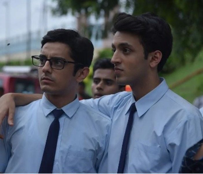 Chirag Katrecha (left) as Sam in the Amazon Mini TV web series Crushed Season 2 (2022)