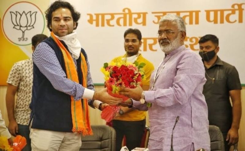 Chirag Upadhyay joined BJP