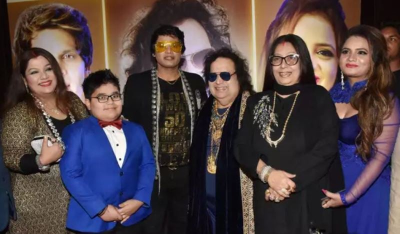 Chitrani Lahiri with her family