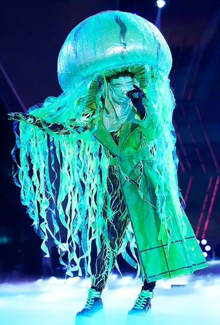 Chloe Kim in a still from the reality show The Masked Singer Season 4