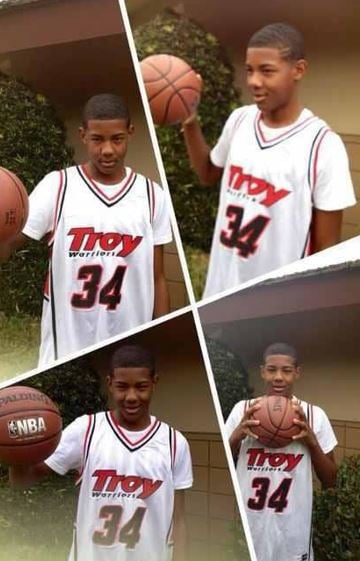 Chris Seeley during school days