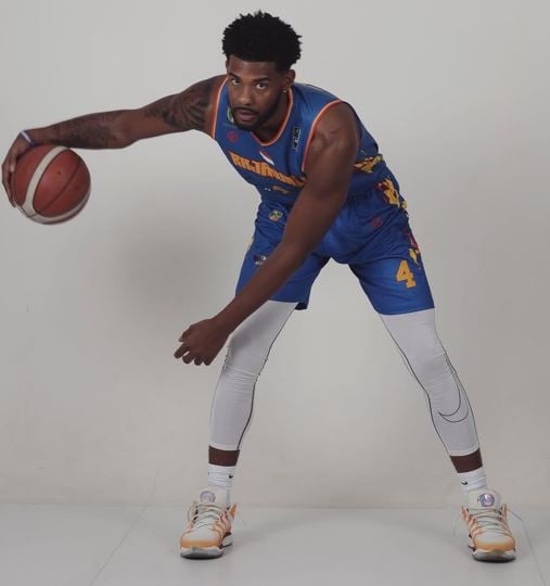 Chris Seeley in Rajawali Medan jersey