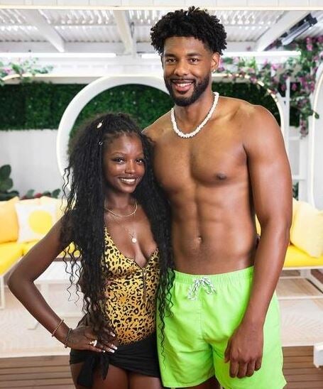 Chris Seeley with Chelley Bissainthe