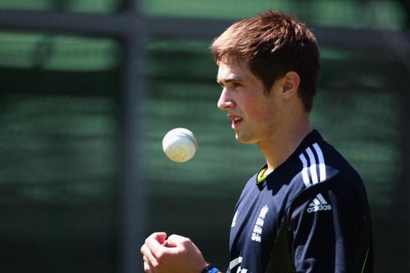 Chris Woakes during his teenage