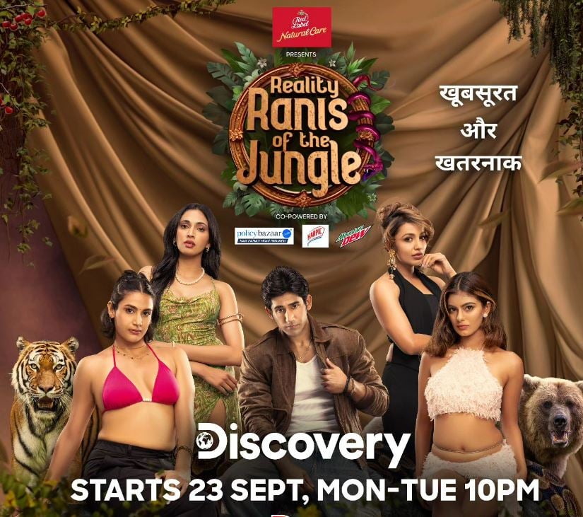 Christeena Biju on the poster of Reality Ranis of the Jungle