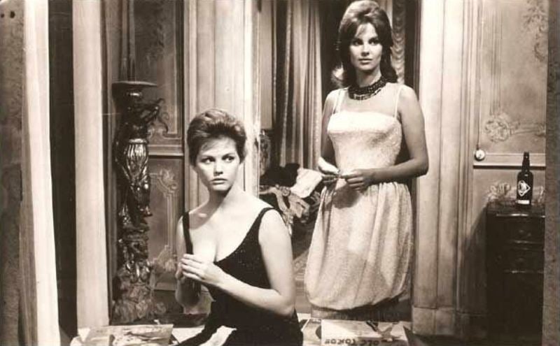 Claudia Cardinale (left) as 