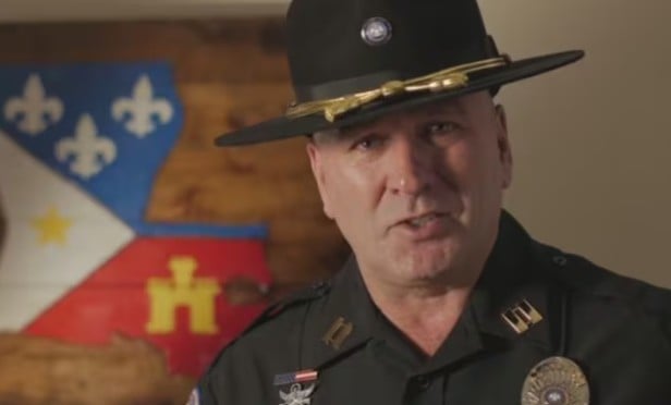 Clay Higgins in his military uniform
