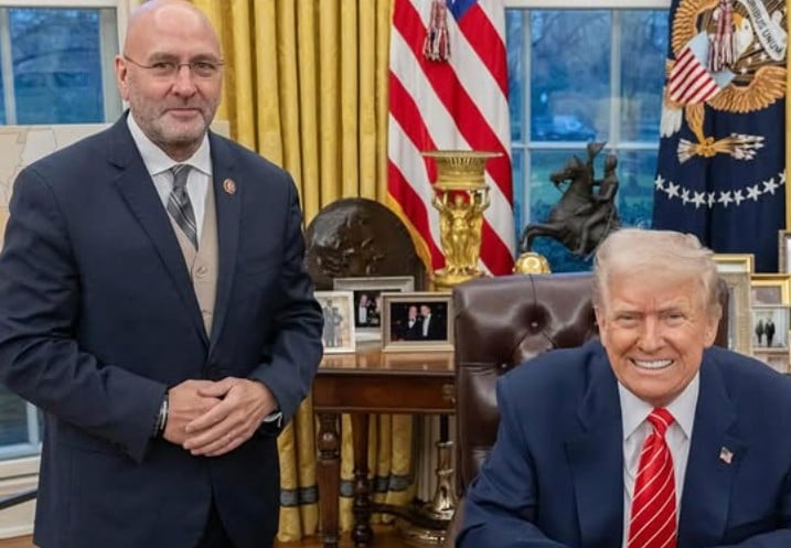 Clay Higgins with Donald Trump