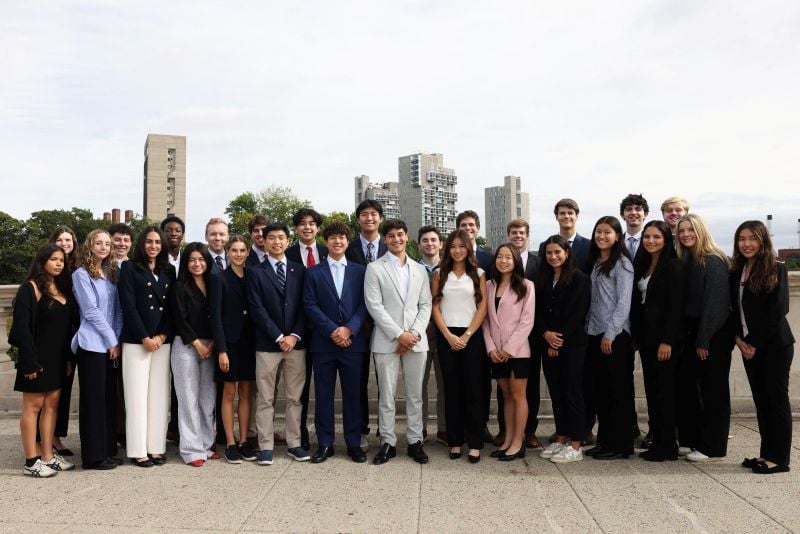 Cleo Cartney with the ClearVision Ventures team