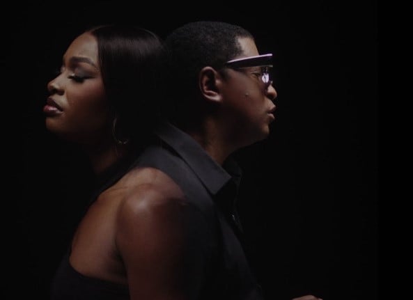 Coco Jones in a still from the song Simple from the album Girls Night Out by Babyface