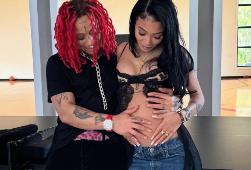 Coi Leray with Trippie Redd