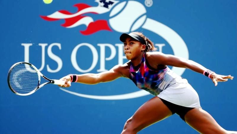 Cori Gauff In The US Open