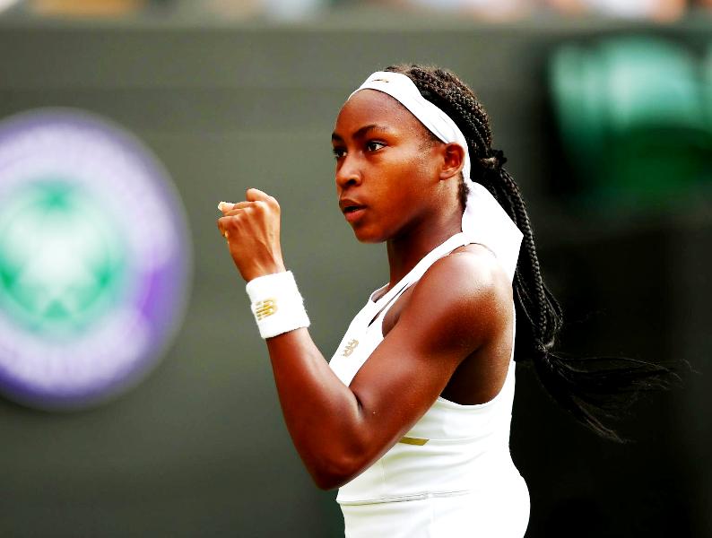 Cori Gauff In Wimbledon