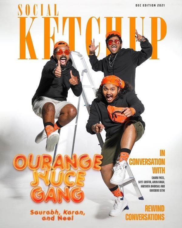 Cover of the Social Ketchup magazine