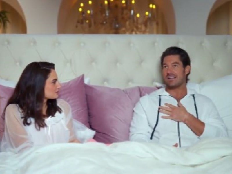 Craig Conover in a still from In Bed with Paige DeSorbo