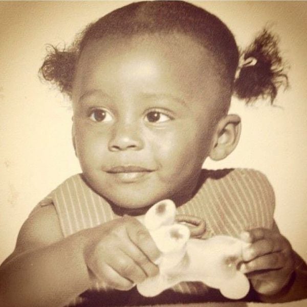 Cynthia Bailey as a baby
