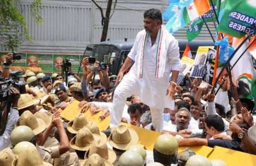 D. K. Shivakumar has often spearheaded Congress campaigns in Karnataka