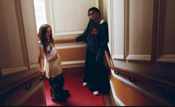 D4vd in the music video of the song 