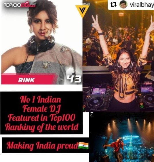 DJ Rink in the list of world