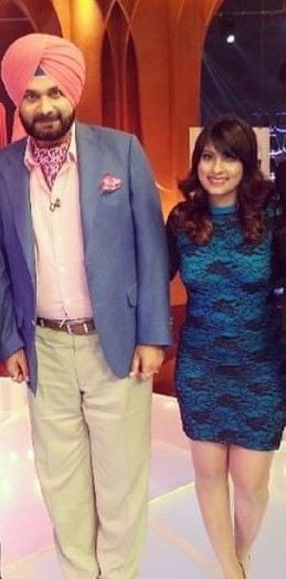 DJ Rink with Navjot Singh Sidhu