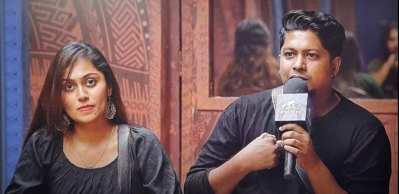 DJ Sibin Benjamin in a still from season 6 of Bigg Boss Malayam (2024)