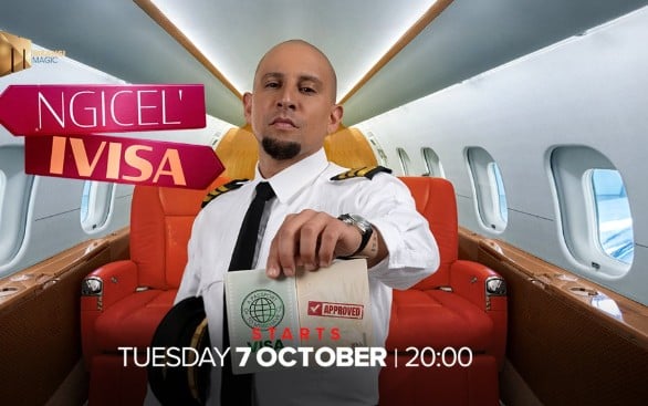 DJ Warras on the poster of the show Ngicel