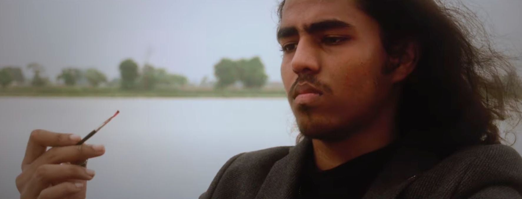 DOTM in a still from his Hindi rap song titled