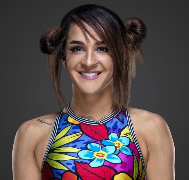 Dakota Kai when she entered WWE