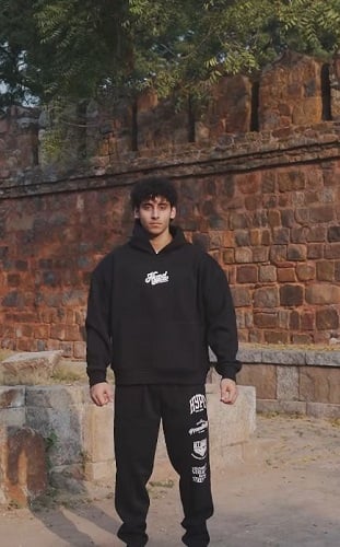 Daksh Pratap Singh in a promotional ad