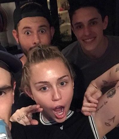 Dalton Gomez with Miley Cyrus and Other Friends