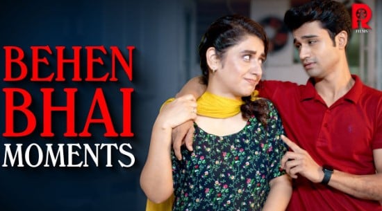 Dania Enwer on the poster of the film Behen Bhai (2022)