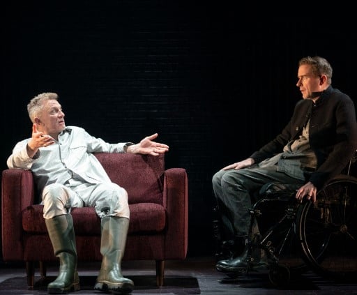 Daniel Craig in a still from the play Macbeth