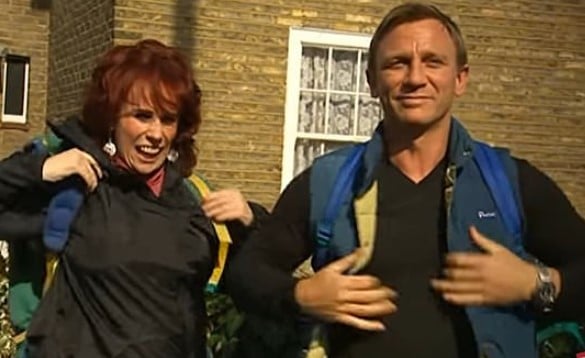Daniel Craig in a still from the television show The Catherine Tate Show
