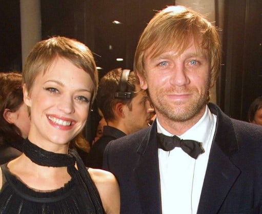 Daniel Craig with Heike Makatsch