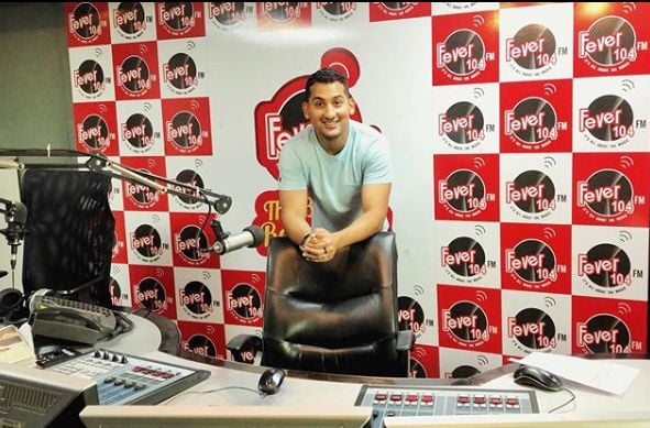 Danish Sait at Radio Station