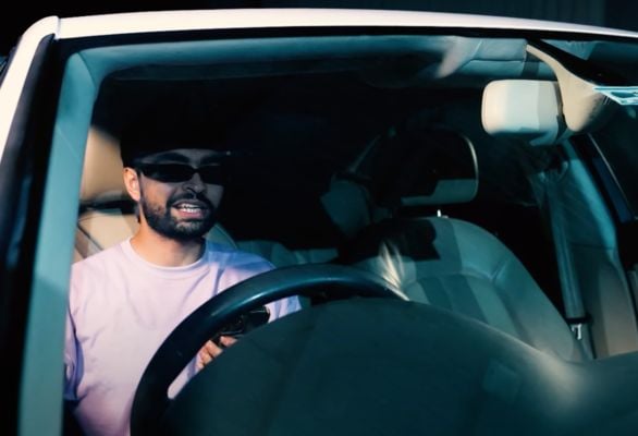 Danny Pandit in a still from his Marathi rap song titled 