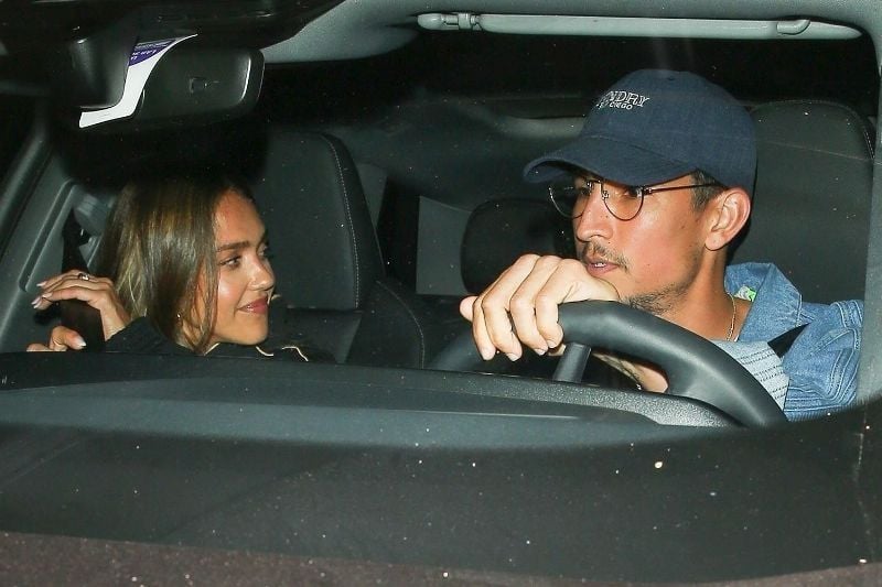 Danny Ramirez and Jessica Alba spotted after a dinner date