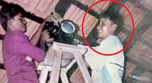 Darshan Thoogudeepa as a light boy