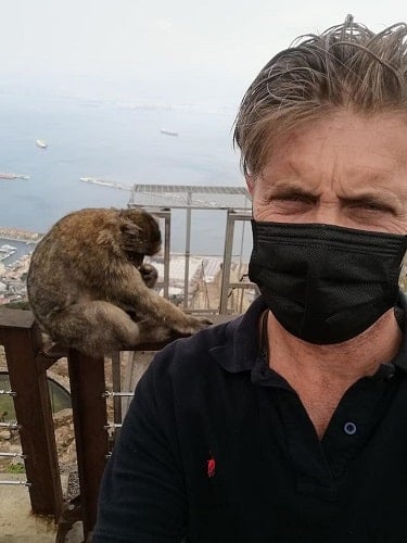 David De Saedeleer during his vacation