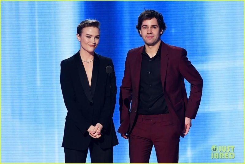 David Dobrik in a still from the American Music Awards of 2019