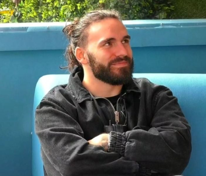 David Maurício in a still from the fifth season of the Portuguese reality TV show titled 