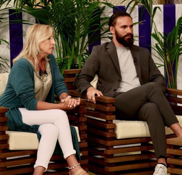 David Maurício (right) in a still from the Portugal talk show titled 