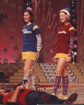 Deborah Norville (right) during the America