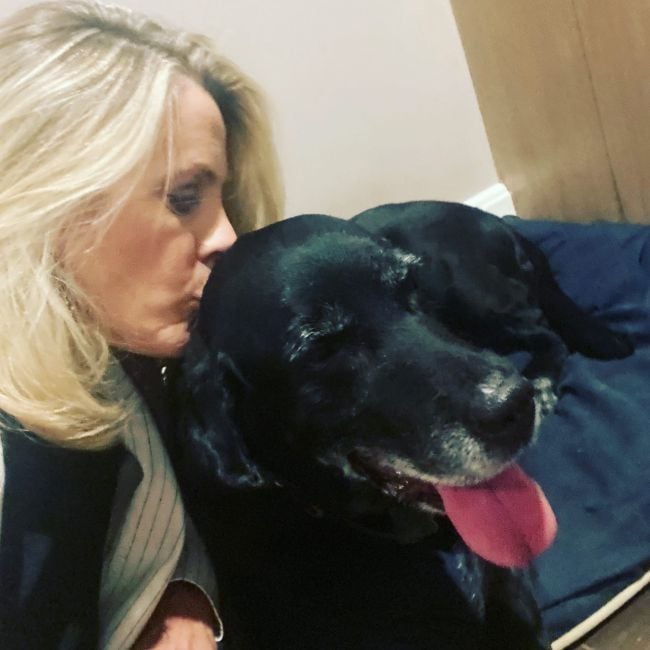 Deborah Norville with Piper