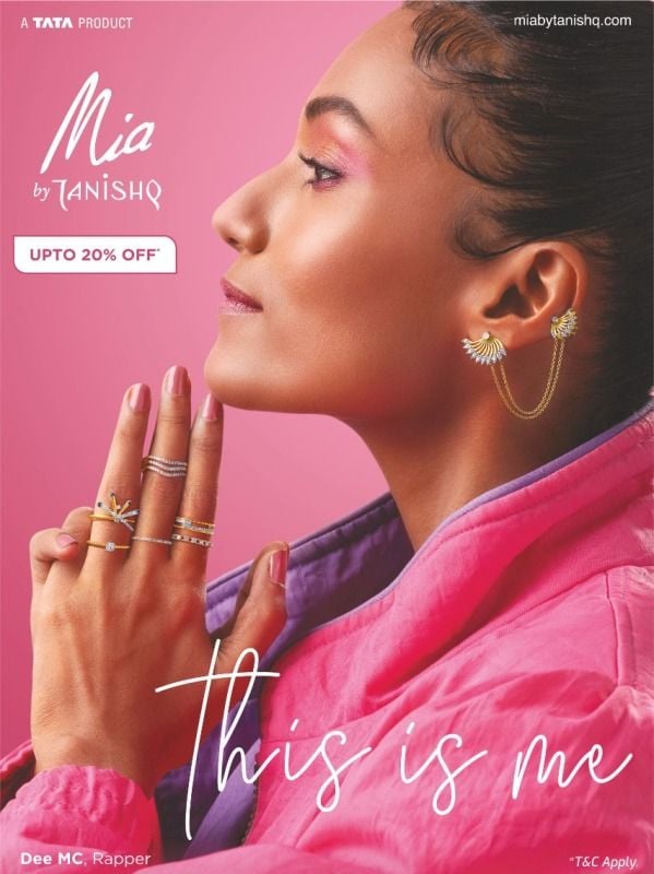 Dee MC for the Tanishq brand film 