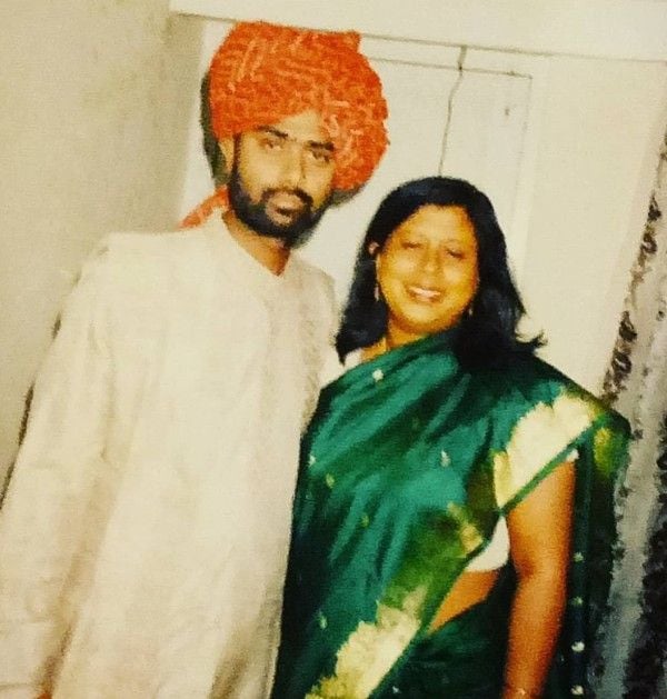 Deepak Chaurasia in his early journalistic career