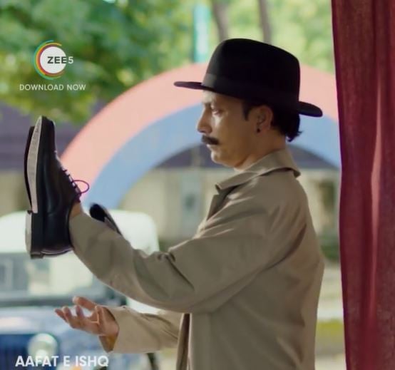 Deepak Dobriyal as Vikram Kamal in Aafat-E-Ishq